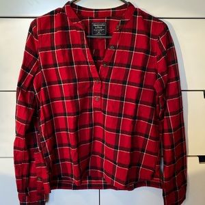 Abercrombie & Fitch Plaid Top